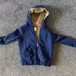 4/$15!! Carter’s 3T Sherpa Lined Hoodie